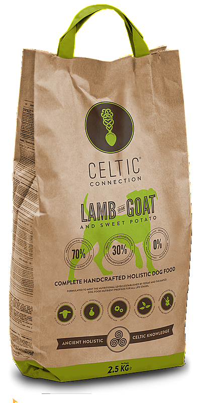 CELTIC DOG LAMB WITH GOAT & SWEET POTATO 2,5KG